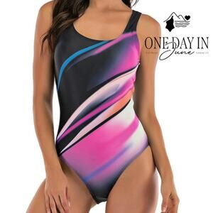 CharmLeaks Crossback One Piece Swimsuit Size S